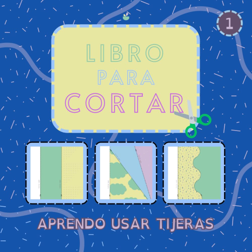 Libro: Aprendo usar tijeras – Libro para cortar por MJ Grueso