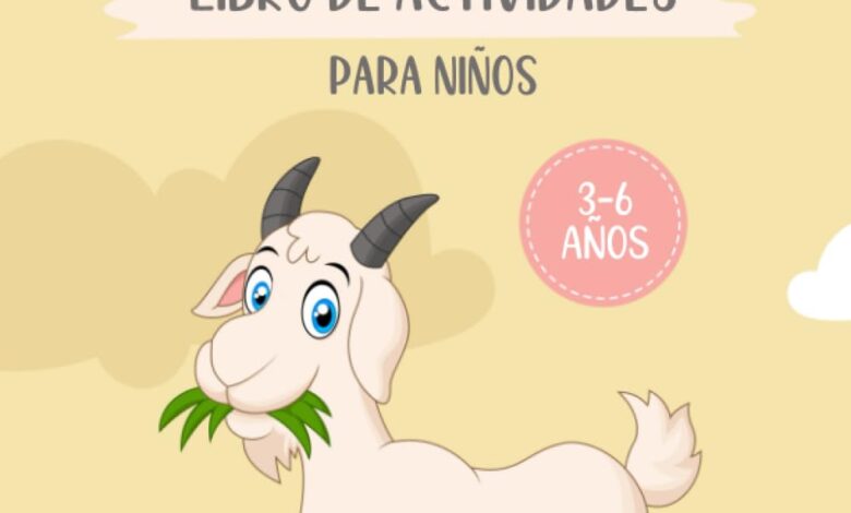 Libro: Cabras - Libro de actividades para niños 3-6 años por Iheb Traktoren