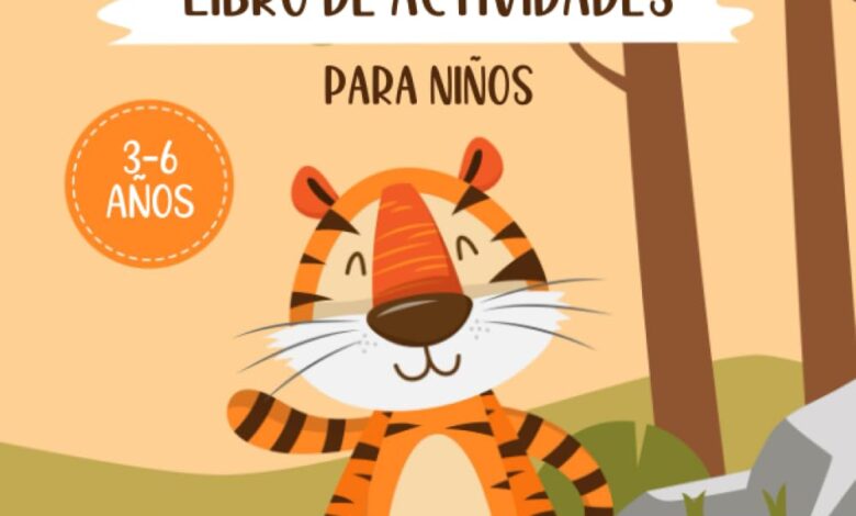 Libro: Tigre - Libro de actividades para niños 3-6 años por Iheb Traktoren