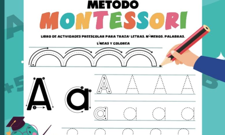 Libro: Aprender a escribir letras y números, libro de actividades preescolar con muchos ejercicios de pre-escritura por Sonia H.Wimmer