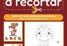 Libro: Aprende a recortar – Libro de actividades preescolar por kid ColorPalette