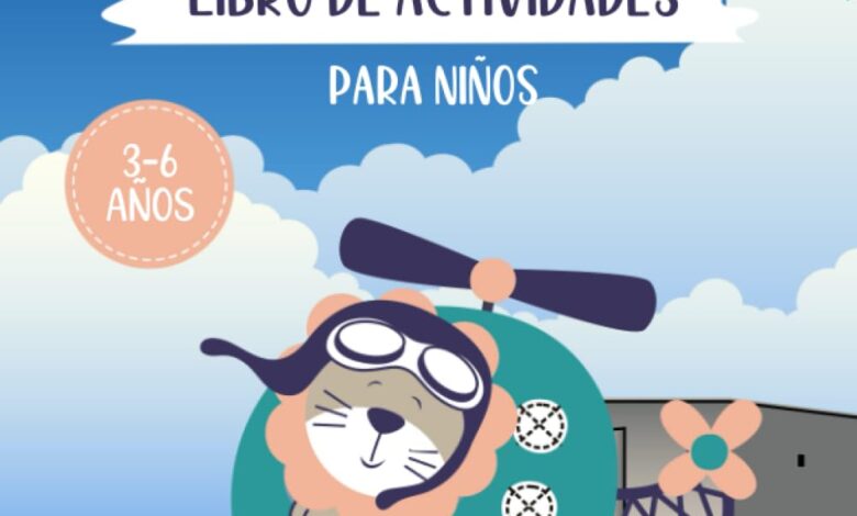 Libro: Helicóptero - Libro de actividades para niños 3 a 6 años por Iheb Traktoren