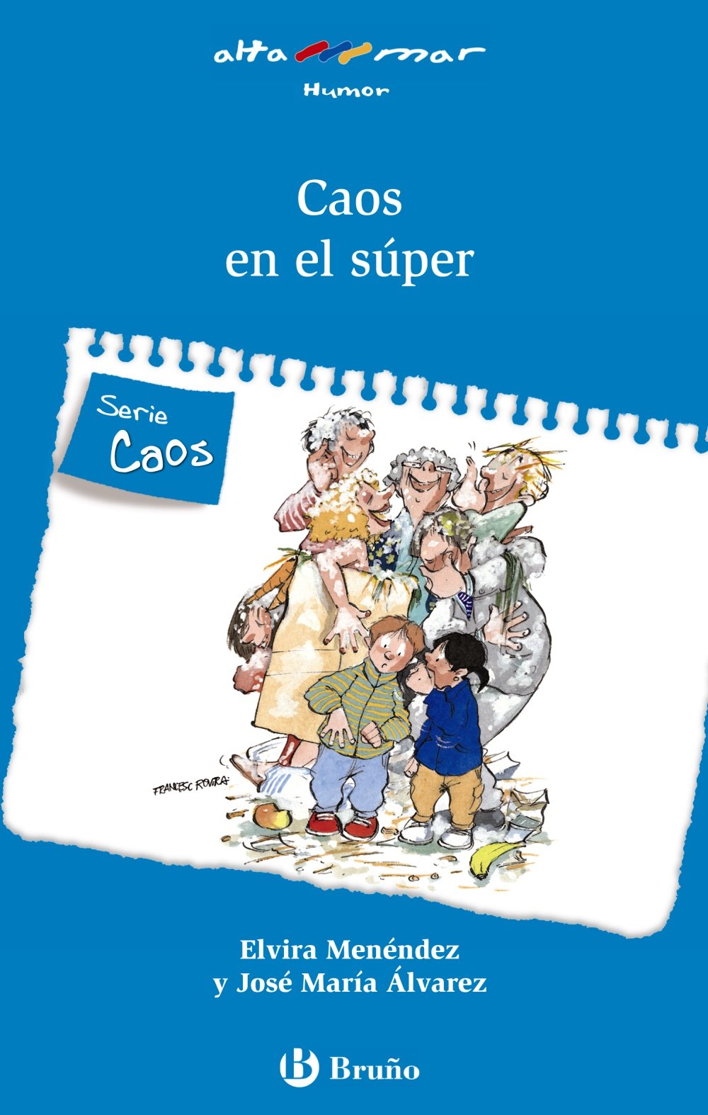 Libro: Caos en el súper por Elvira Menéndez