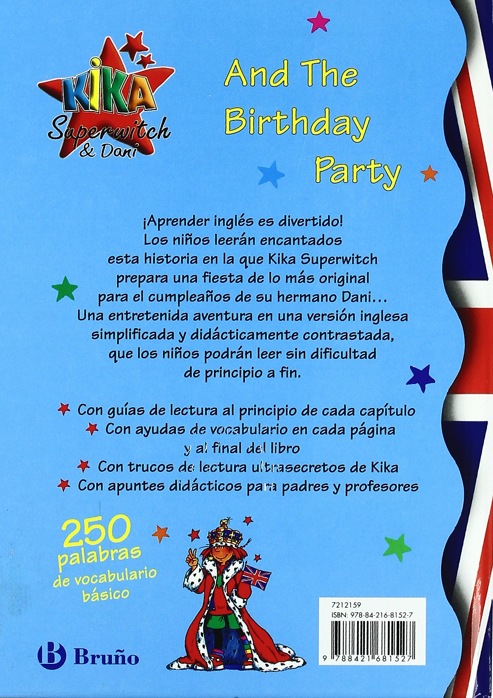 Libro: Kika superbruja y Dani: la fiesta de cumpleaños: Aprende inglés con Kika y Dani