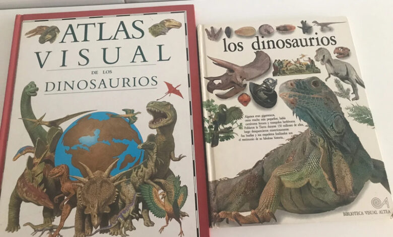 Libro: Atlas visual de los dinosaurios por William Lindsay