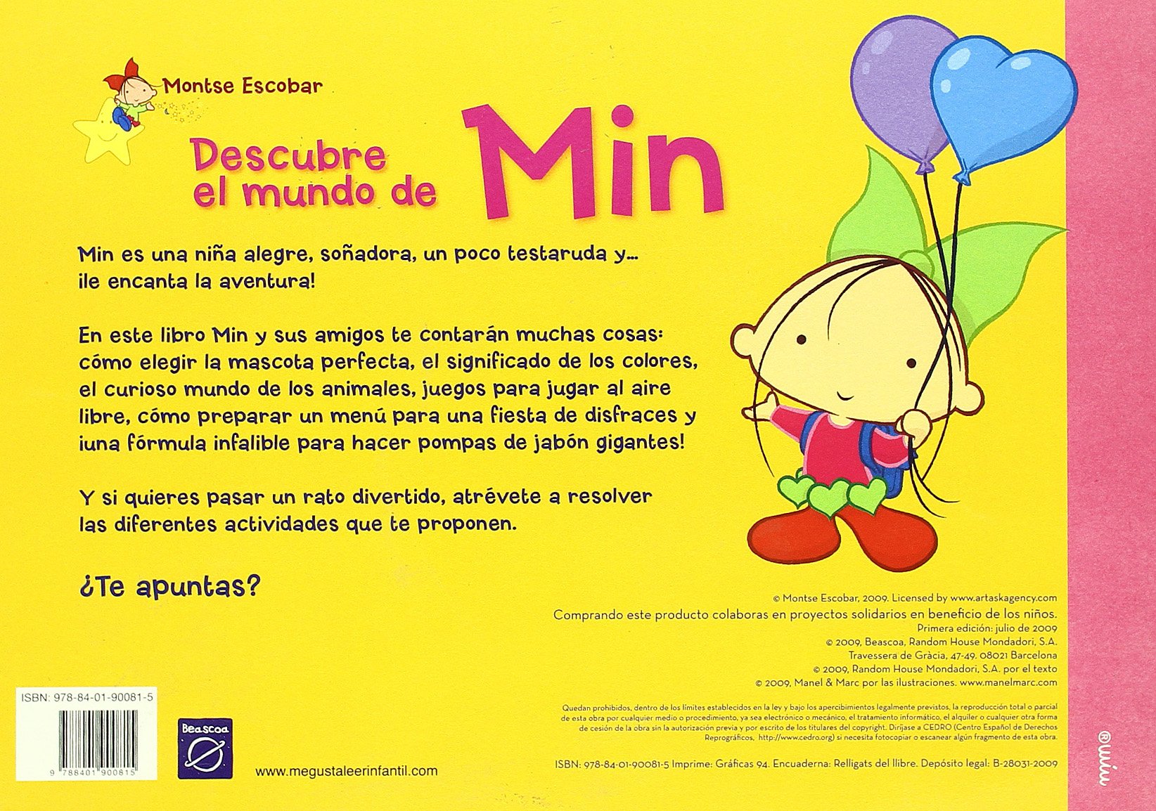 Libro: Descubre El Mundo De Min por Montse Escobar