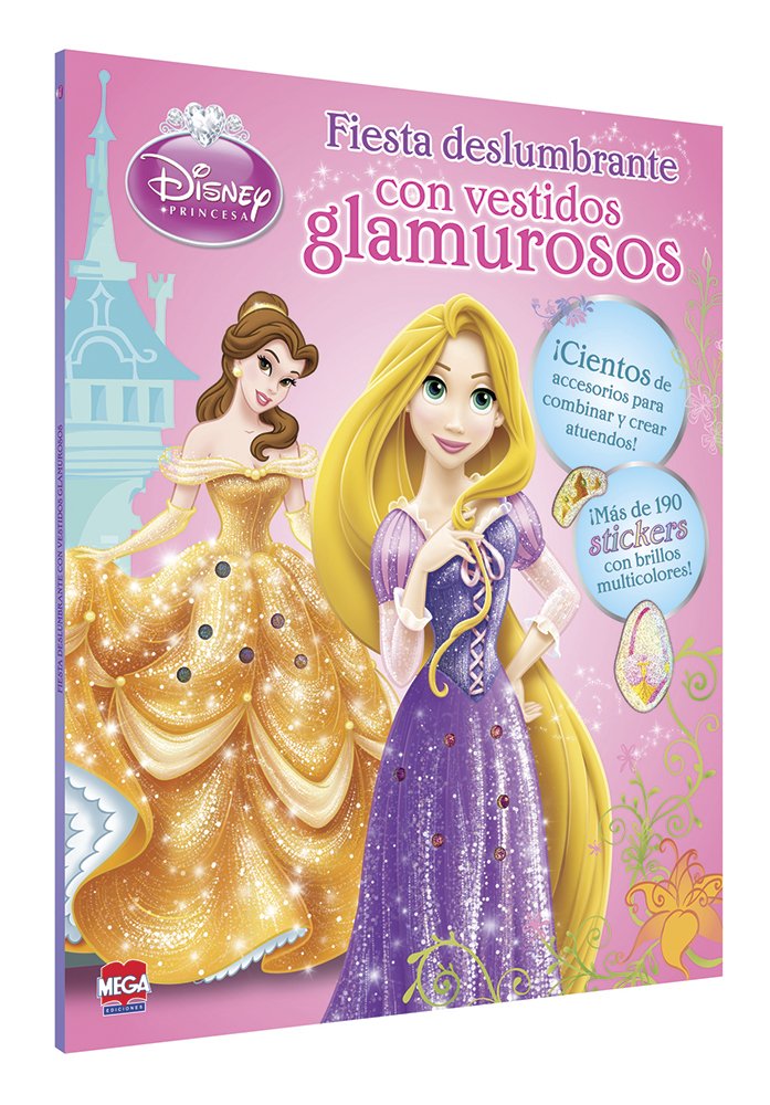 Libro: Fiesta deslumbraste con vestidos glamurosos por Disney