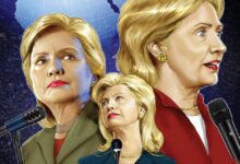 Comic Female Force: Hillary Clinton #2 por Michael Frizell