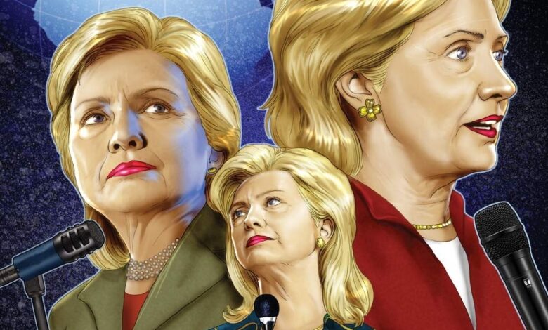 Comic Female Force: Hillary Clinton #2 por Michael Frizell