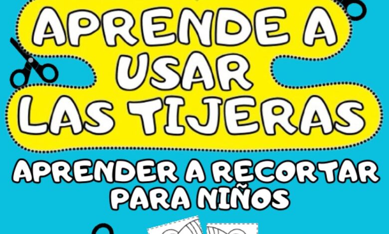 Libro: Aprende a usar las tijeras – Libro de actividades para preescolar por Artin Action