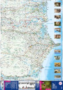 Senegal / The Gambia 2016, Travel Map - 1:550,000 