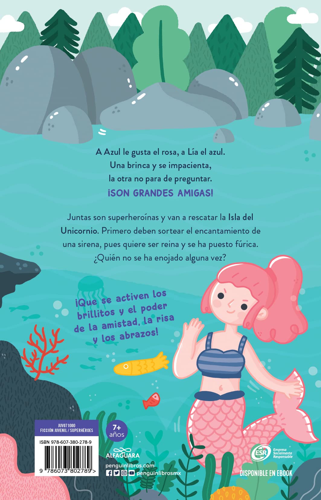 Libro: La Furia de las Sirenas - Superheroínas 2 por Amaranta Leyva e Ilaria Ranauro
