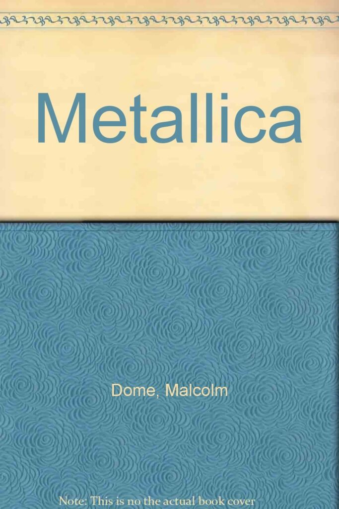 Libro: Metallica por Malcolm Dome