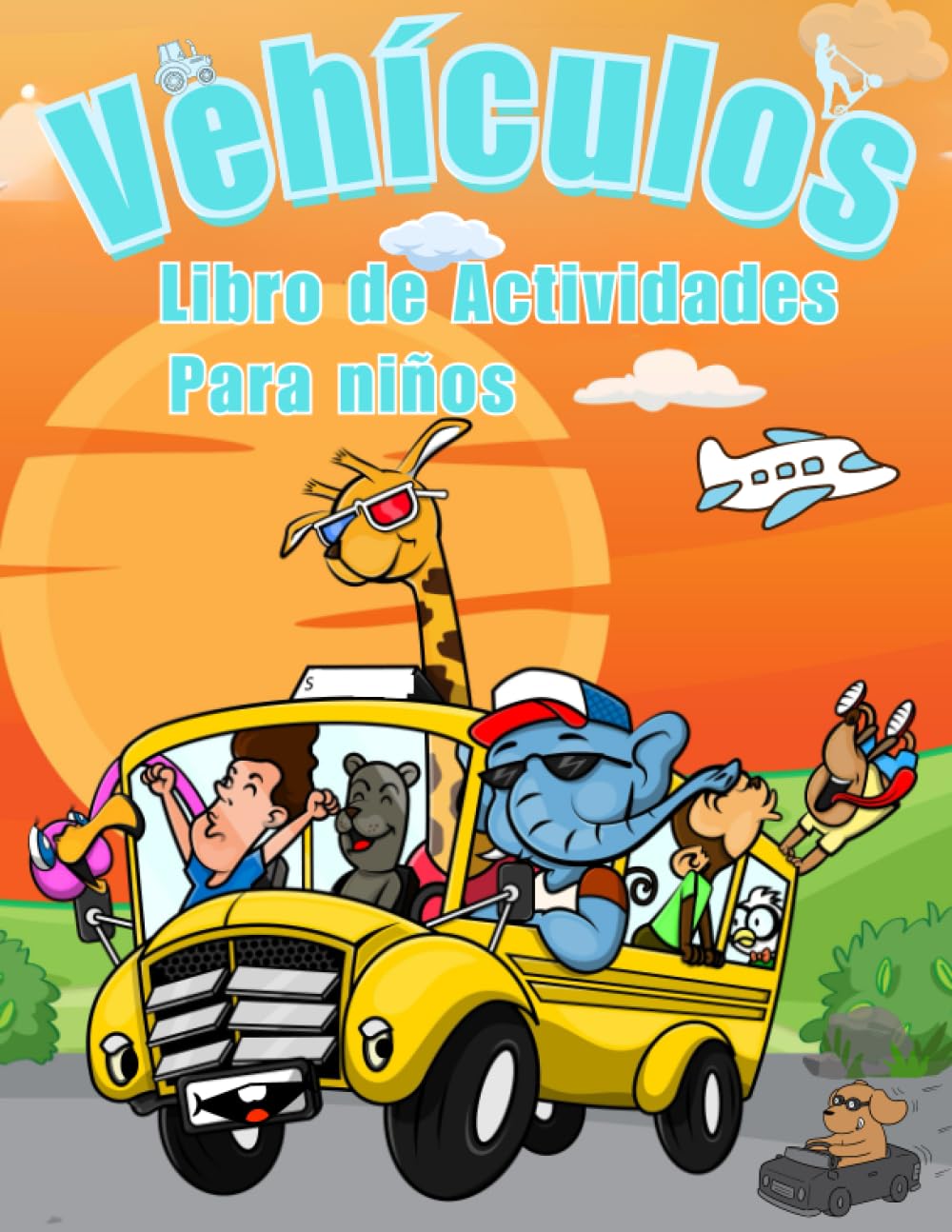 Libro: Libro de actividades de vehículos para niños por Smarrov Emma