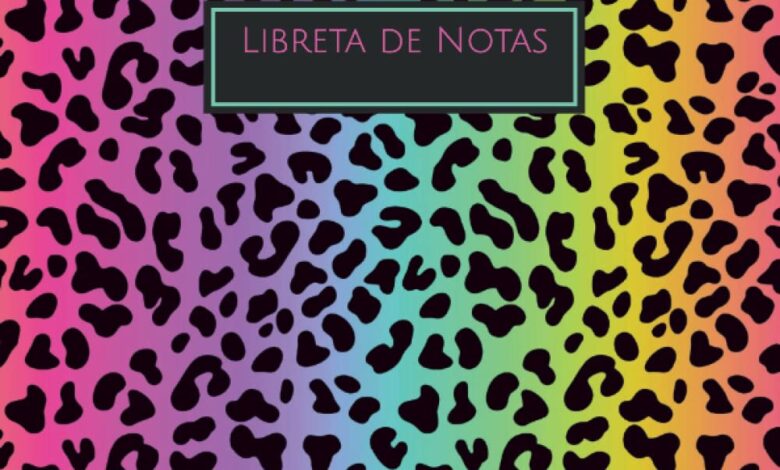 Cuaderno: Libreta de Notas: Libretas una línea Cuaderno Leopardo, por Foxy Loxy
