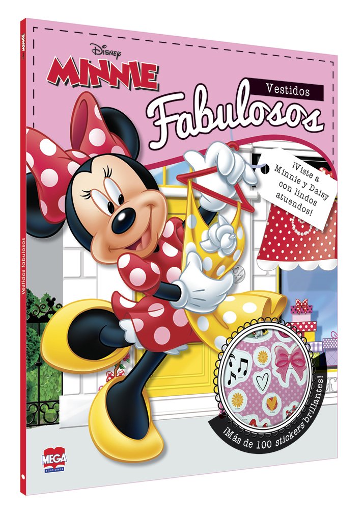 Libro: Minnie vestidos fabulosos por Mega Ediciones