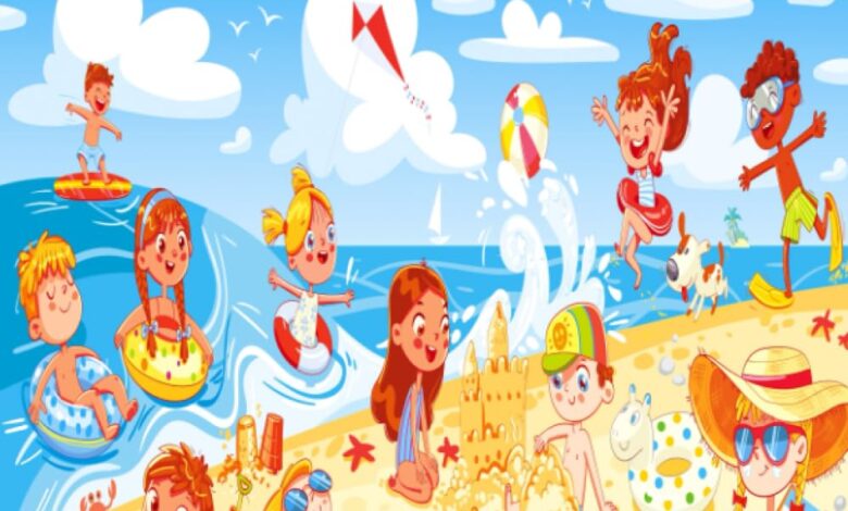 Libro: Vacaciones de verano - Libro para niños y niñas de 3 a 6 años en edad preescolar con ejercicios, juegos educativos y actividades por Alber Doncos