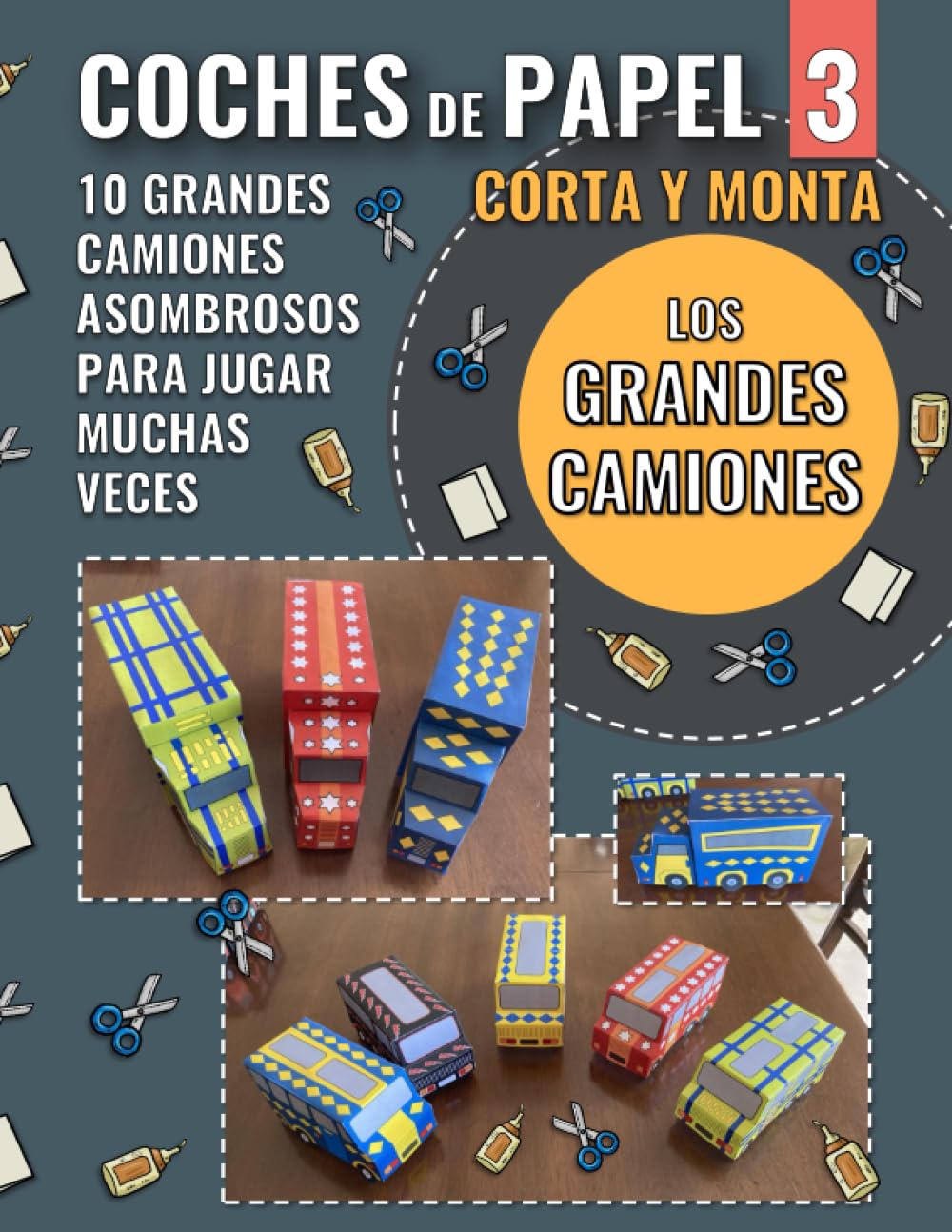 Libro: Coches de Papel 3 por Mike Junior