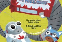 Libro: Un premio adentro, un cuento sobre Robot y Rico por Anastasia Suen