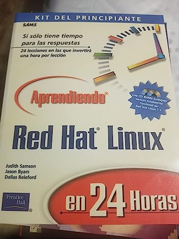 Libro: Aprendiendo Linux Red Hat 7.0 En 24 Horas por Judith Samson