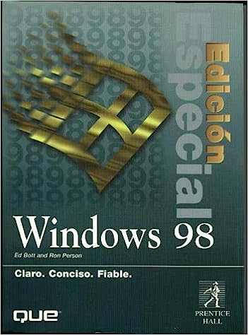 Libro: Windows 98 - Edición Especial por Ed Bott