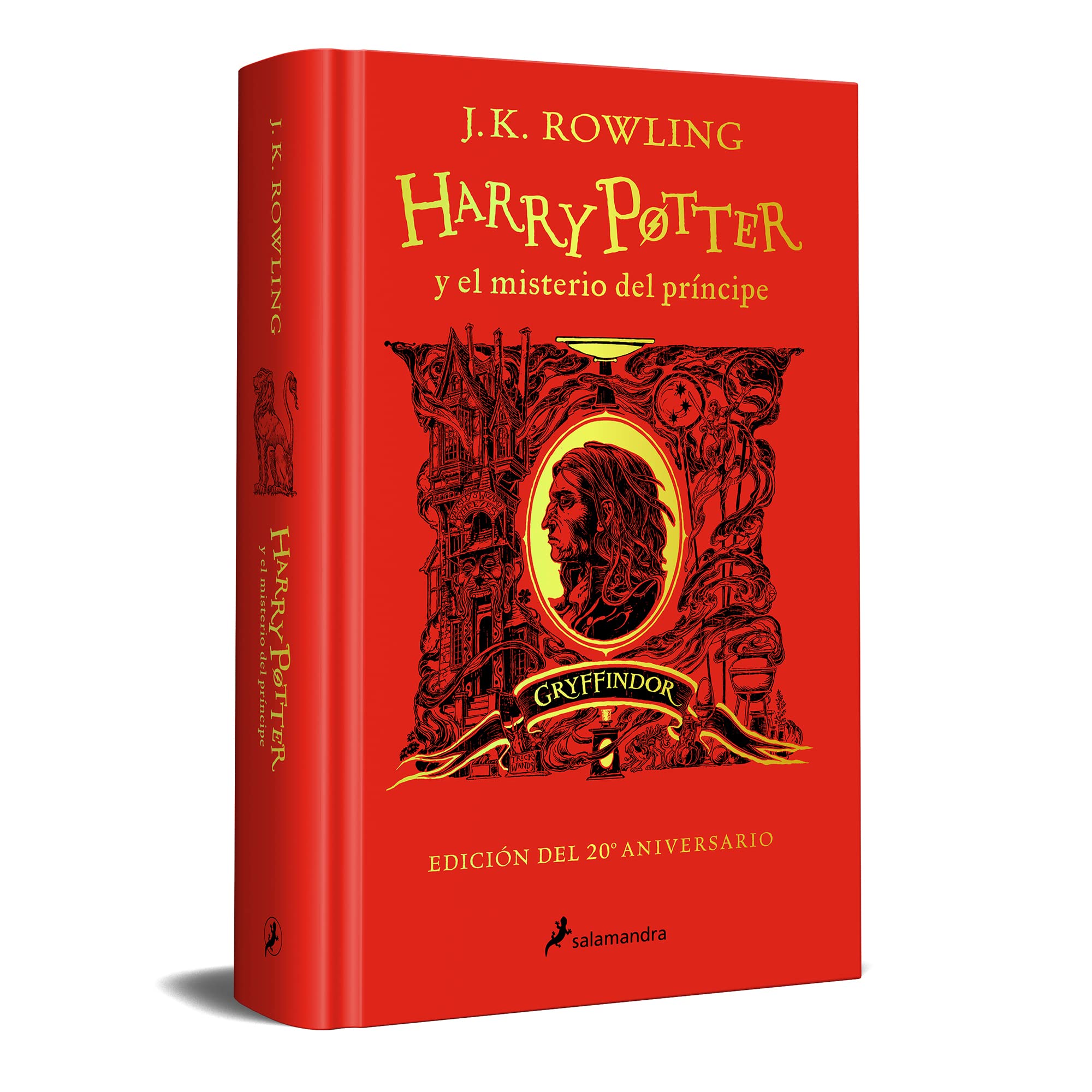 Libro: Harry Potter y el Misterio del Príncipe (Edición Gryffindor del 20º aniversario) por J.K. Rowling