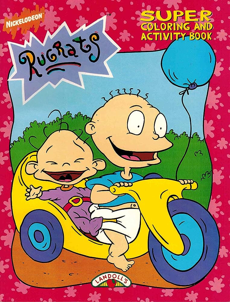 Libro: Nickelodeon Super Coloring and Activity Book por Rugrats