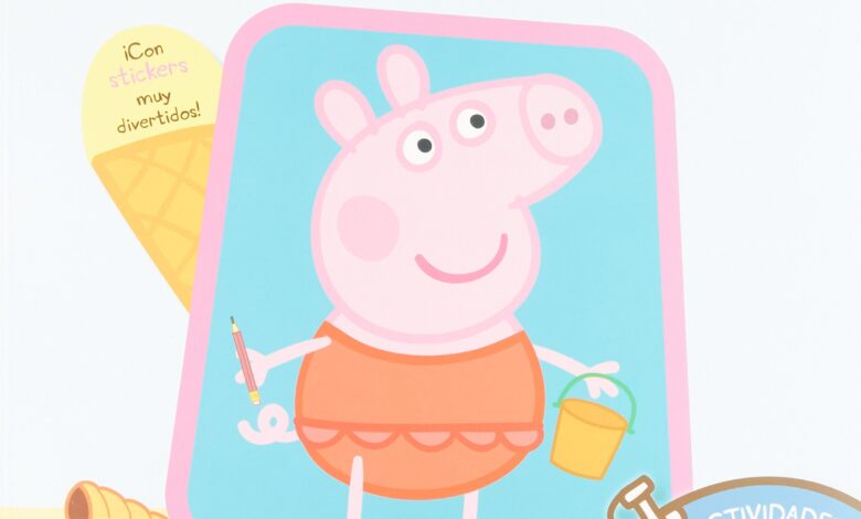 Libro: Cuaderno de actividades 3 años, de vacaciones, con Peppa Pig por Neville Astley