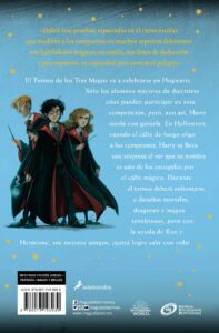 Libro: Harry Potter y El Cáliz de Fuego, por J.K. Rowling