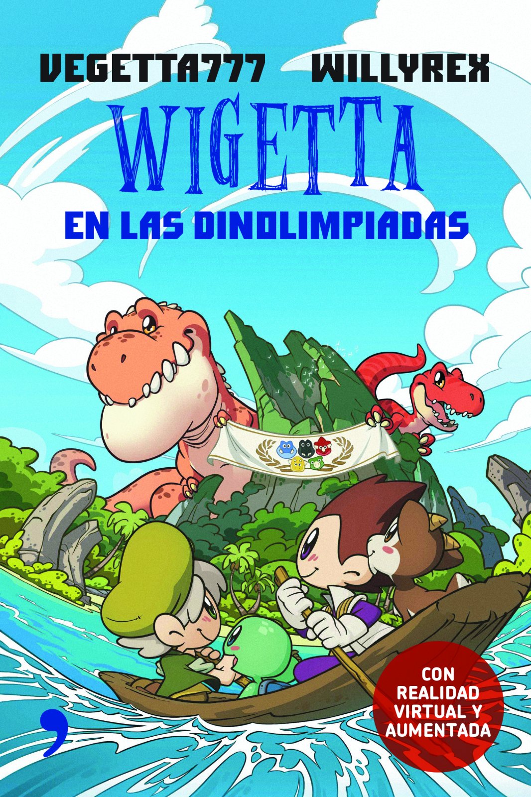 Libro: Wigetta en las Dinolimpiadas - Libro 5 de 15: 4You2 por Vegetta777 y Willyrex