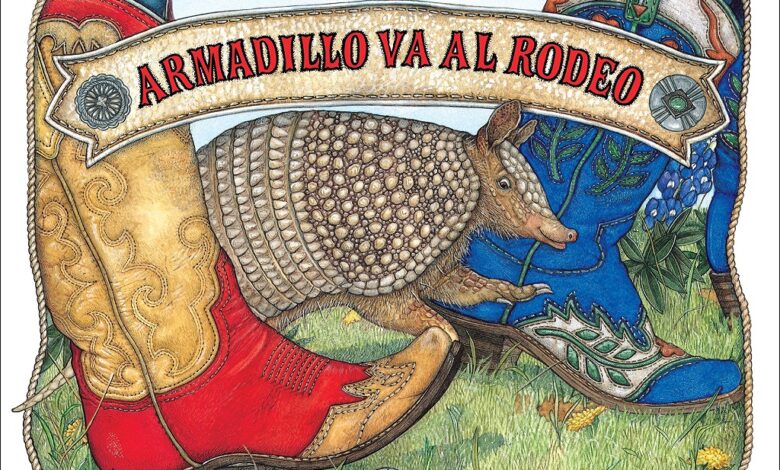 Libro: Armadillo Va Al Rodeo por Jan Brett