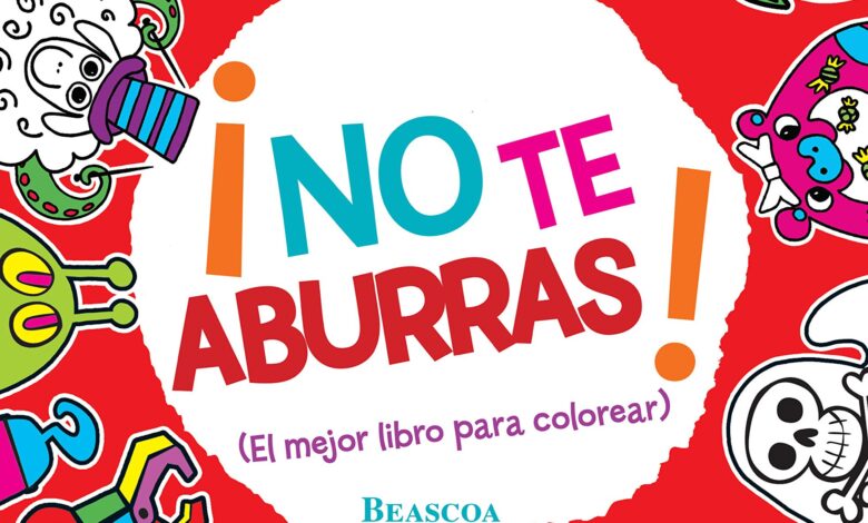 Libro: ¡No te aburras! El mejor libro para colorear por Buster Books