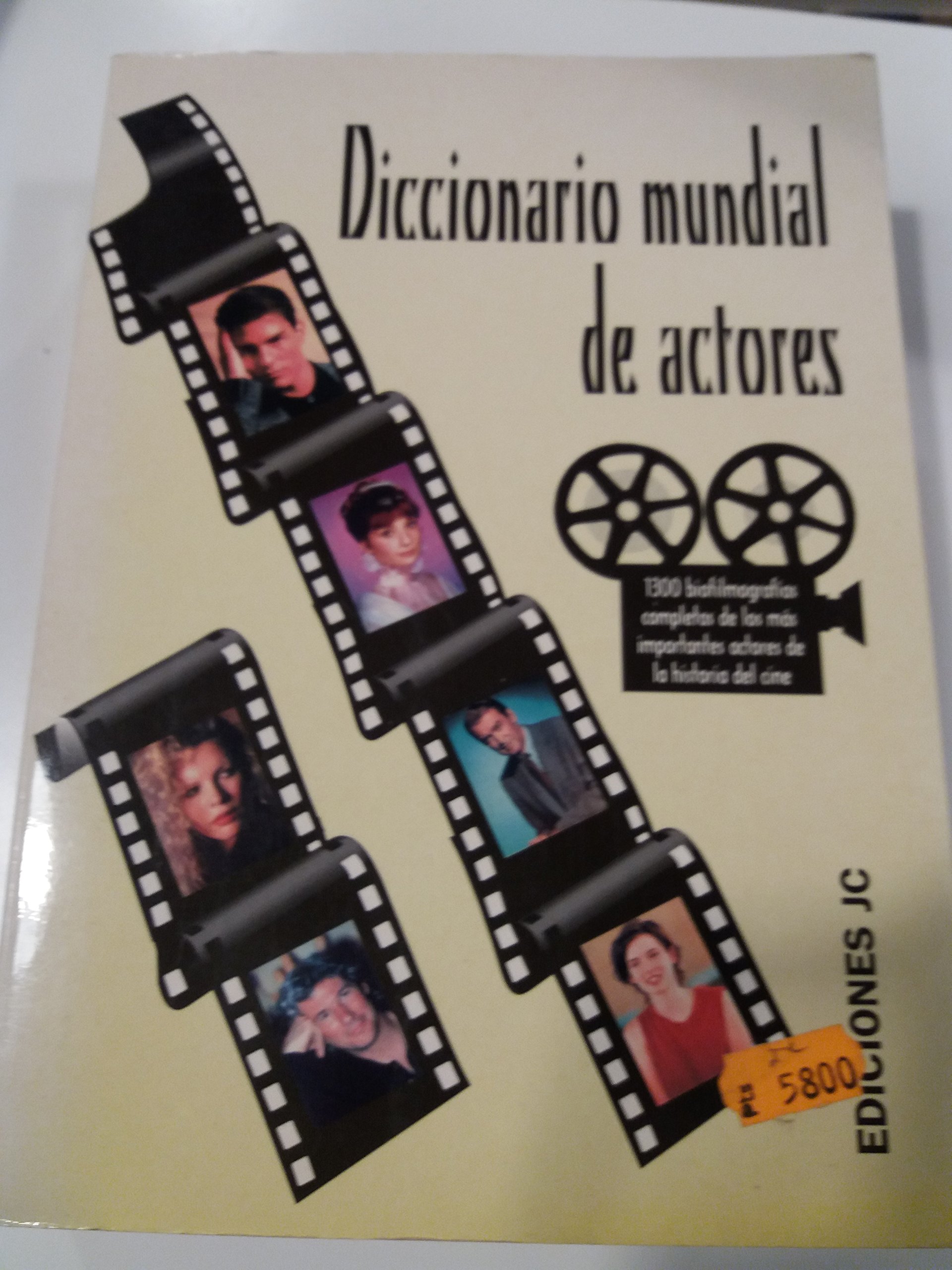 Libro: Diccionario Mundial de Actores por Juan José Bonilla