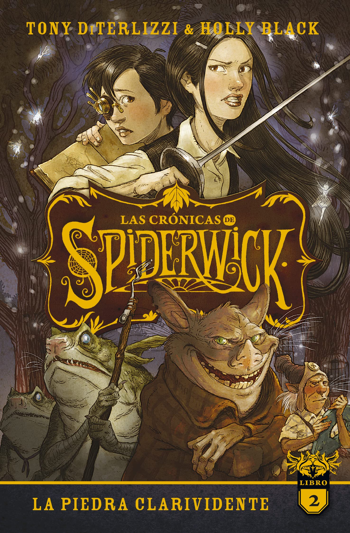 Libro: Crónicas de Spiderwick vol.2, La Piedra Clarividente por Holly Black y Tony Diterlizzi