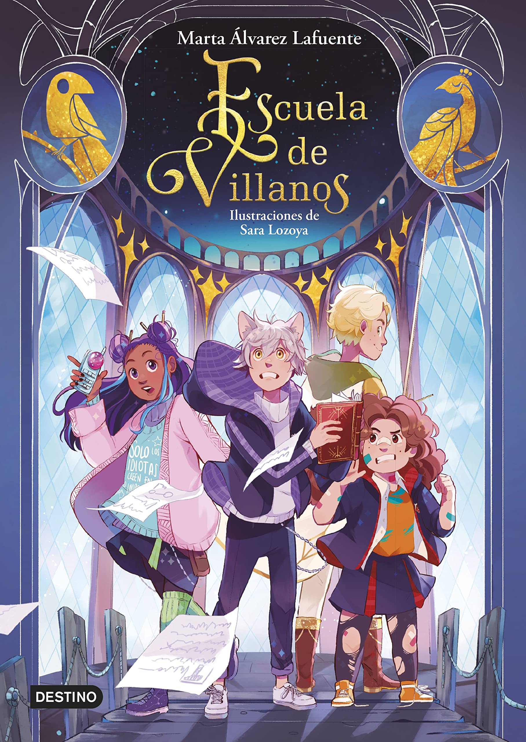 Libro: Escuela de Villanos por Marta Álvarez y Sara Lozoya