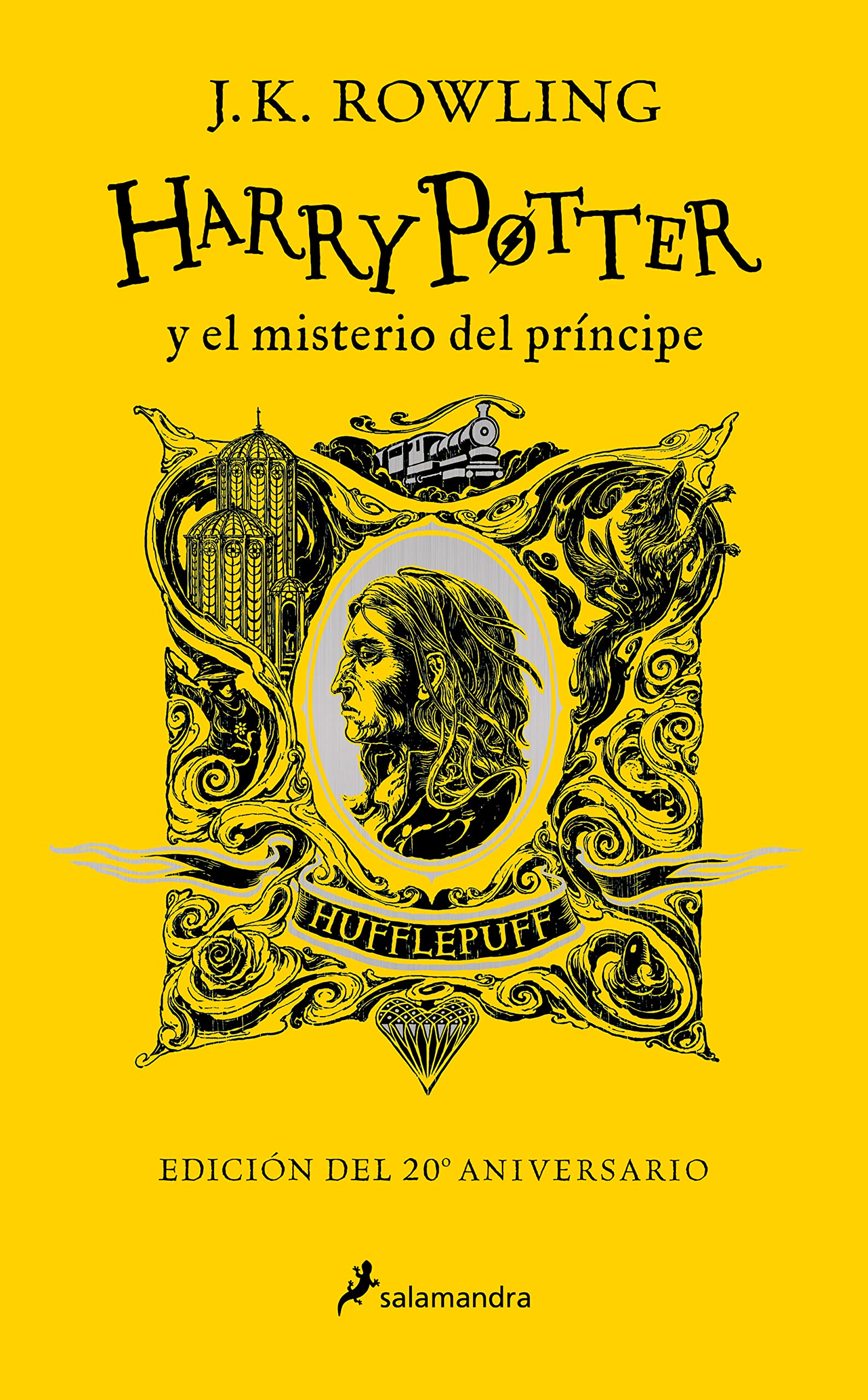 Libro: Harry Potter y el Misterio del Príncipe (Edición Hufflepluff del 20º Aniversario) por J. K. Rowling