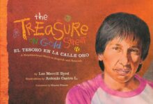 Libro: The Treasure on Gold Street / El Tesoro en la Calle Oro: A Neighborhood Story in English and Spanish