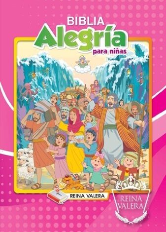 Libro: Biblia Alegría Para Niñas-Rvr 1977 por Bíblica