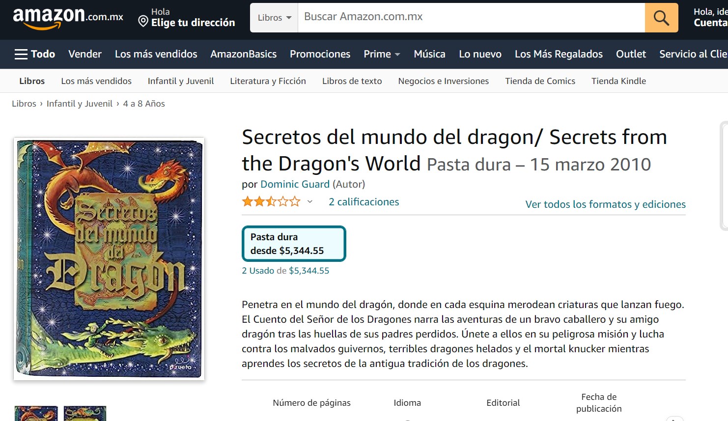 Libro: Secretos del mundo del dragón por Dominic Guard