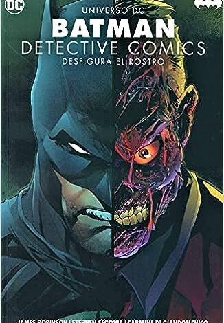 Batman Detective Comics Desfigura el Rostro