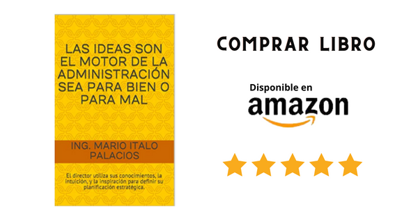Comprar libro Las ideas son el motor de la administracion por Amazon Mexico