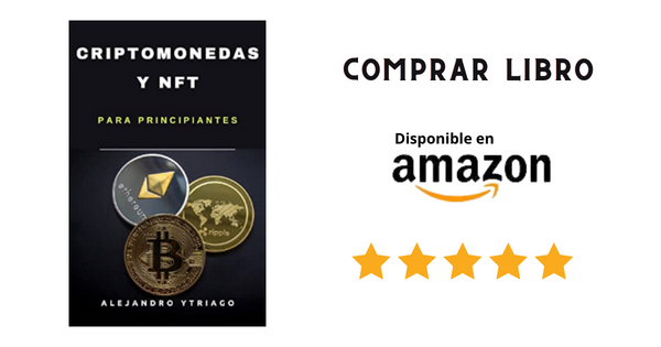 Comprar libro criptomonedas y NFT games por Amazon Mexico