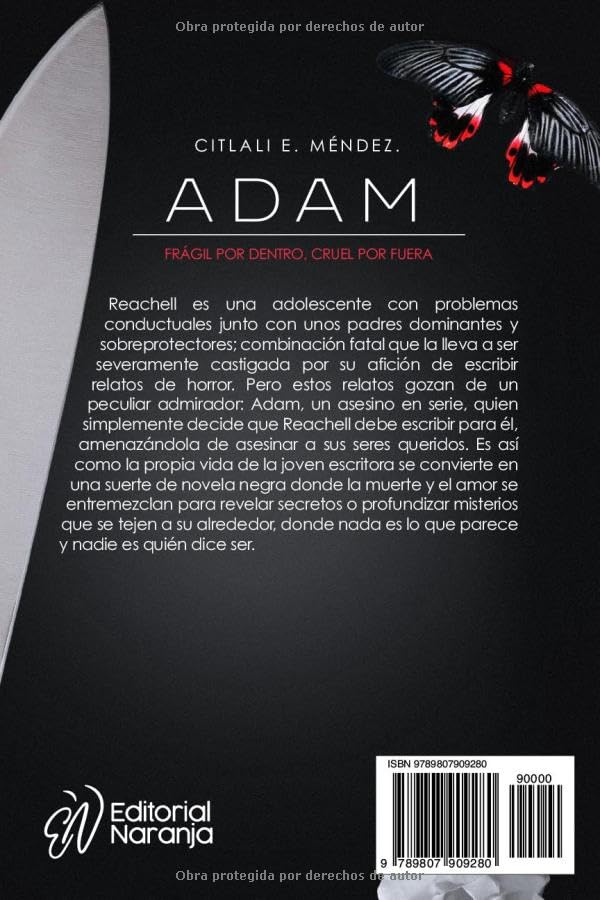 Libro: Adam por Citlali E. Méndez