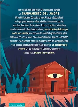 Libro: Campamento Miedo por Jaime Alfonso Sandoval