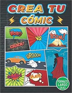 Crea tu comic comics en blanco para adultos