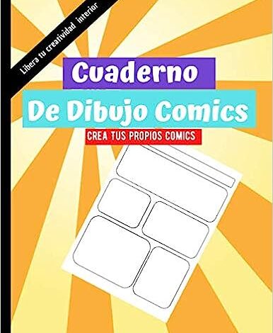 Cuaderno De Dibujo Comics Crea Tus Propios Comics