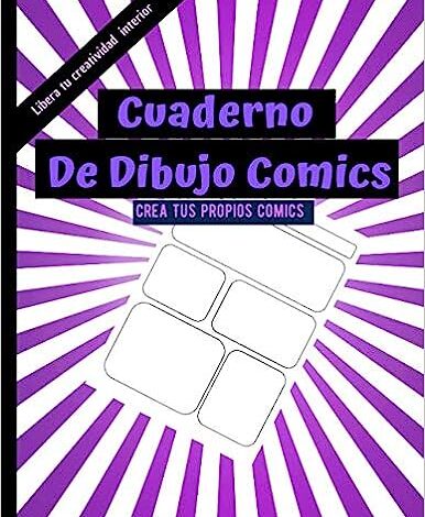 Cuaderno De Dibujo Comics Gran Variedad De Plantillas