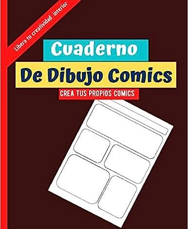 Cuaderno De Dibujo Comics Libera Tu Creatividad