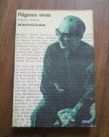 Libro: Páginas Vivas por Ernesto Sábato