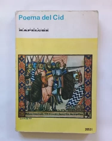 Libro: Poema del Cid - Anónimo